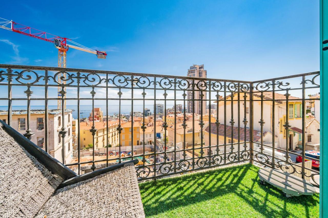 Frontiere De Monaco - Balconnet Vue Mer - Ba Beausoleil Exterior foto